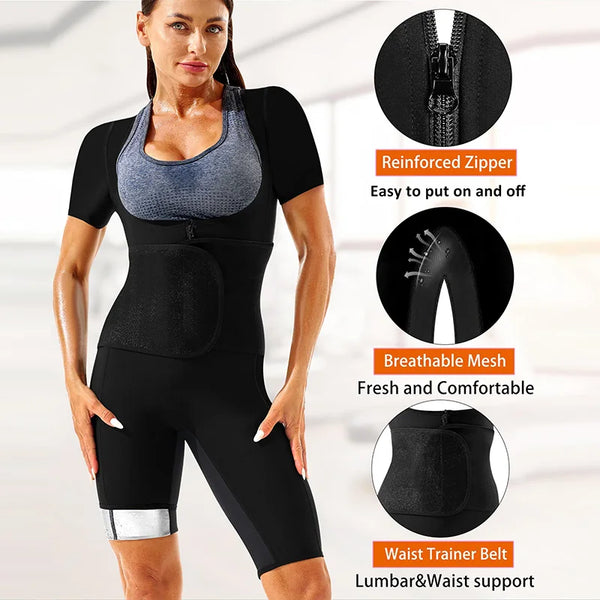 HeatPro Sauna Sweat Trainer Suit